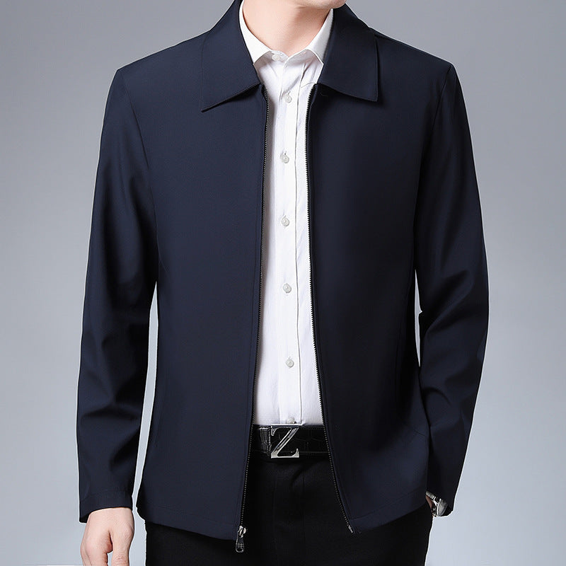 Patrick - Casaco formal casual com colarinho de lapela para homens