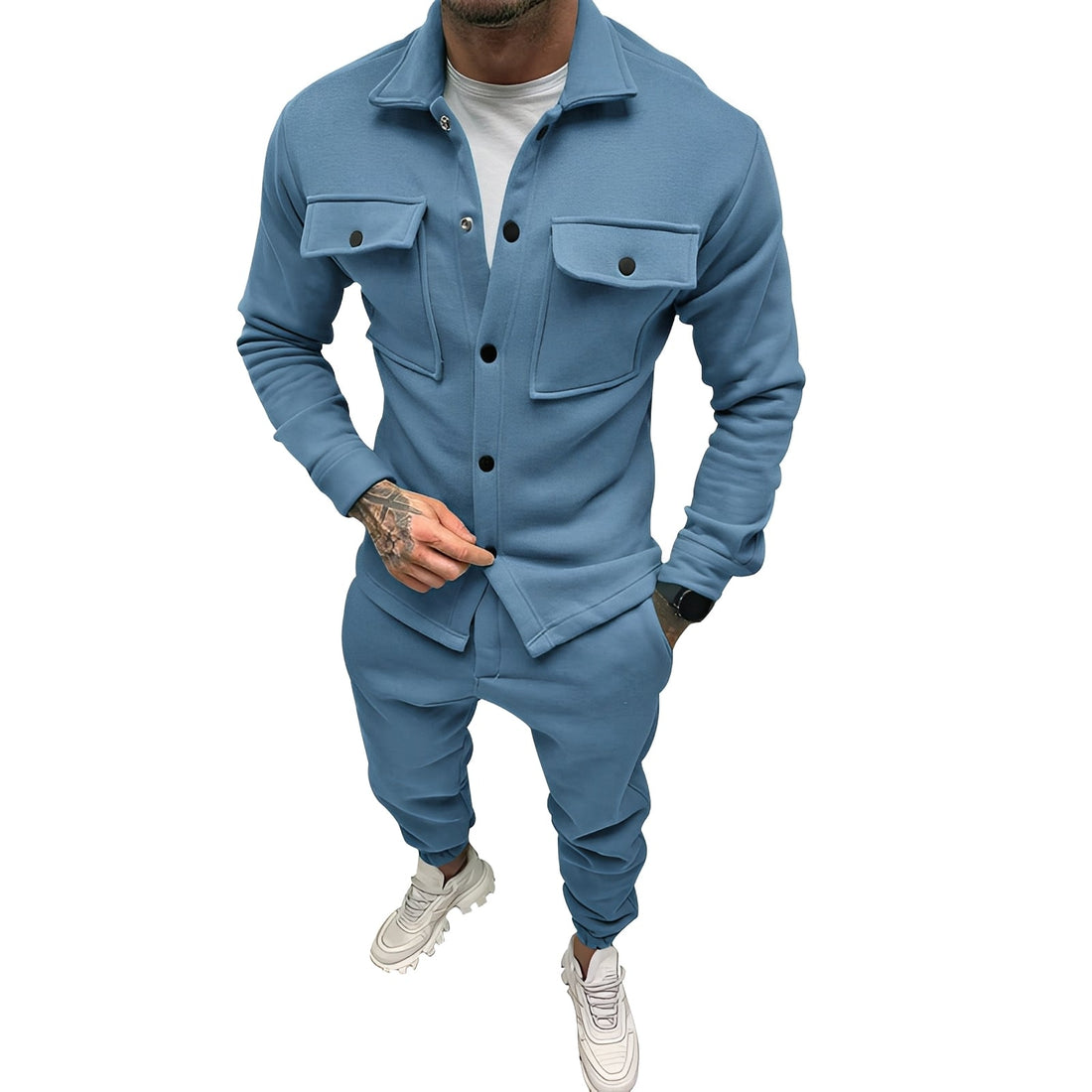 Daniel - Moderno Conjunto Slim-Fit para Homens