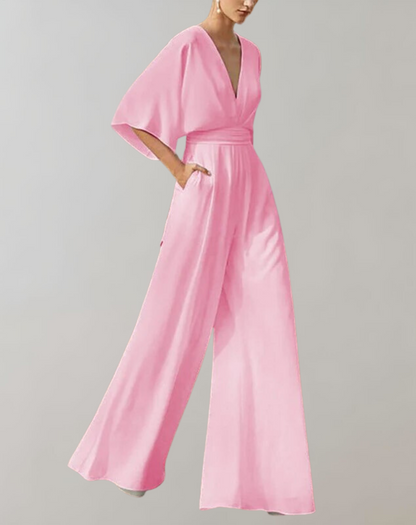 Melanie | Loose Jumpsuit with Wide Legs