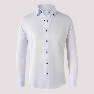 Marco - Camisa casual de manga longa para homens