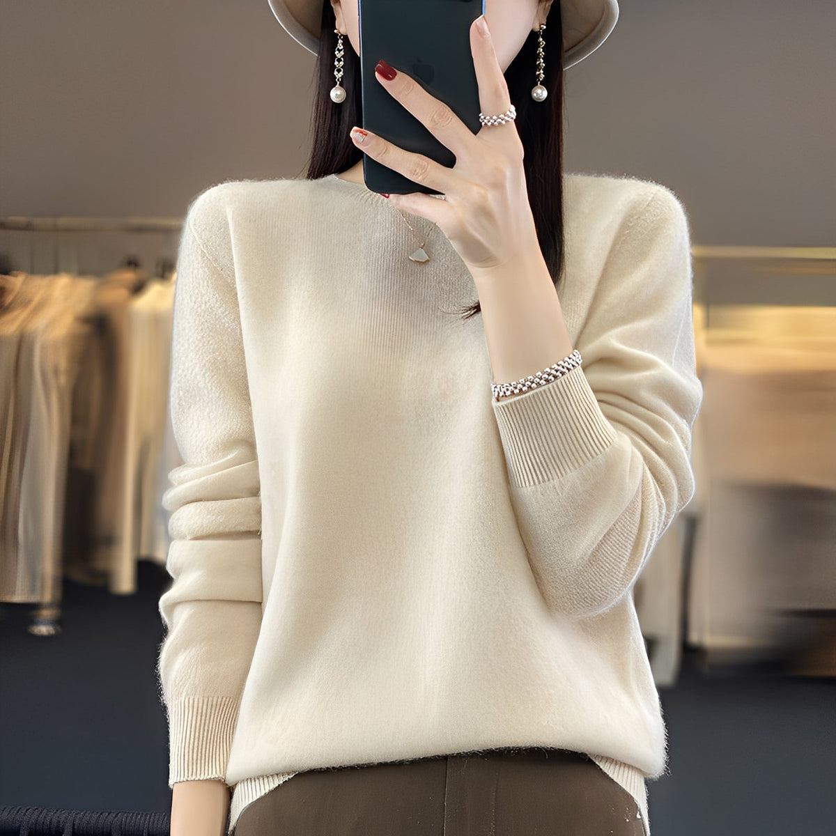 Cheyanne - Suéter elegante e quente