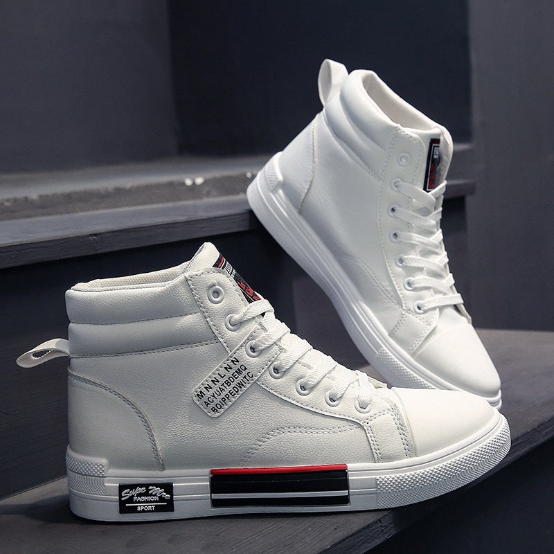 Carlos - Sneakers Altos Elegantes para Homens