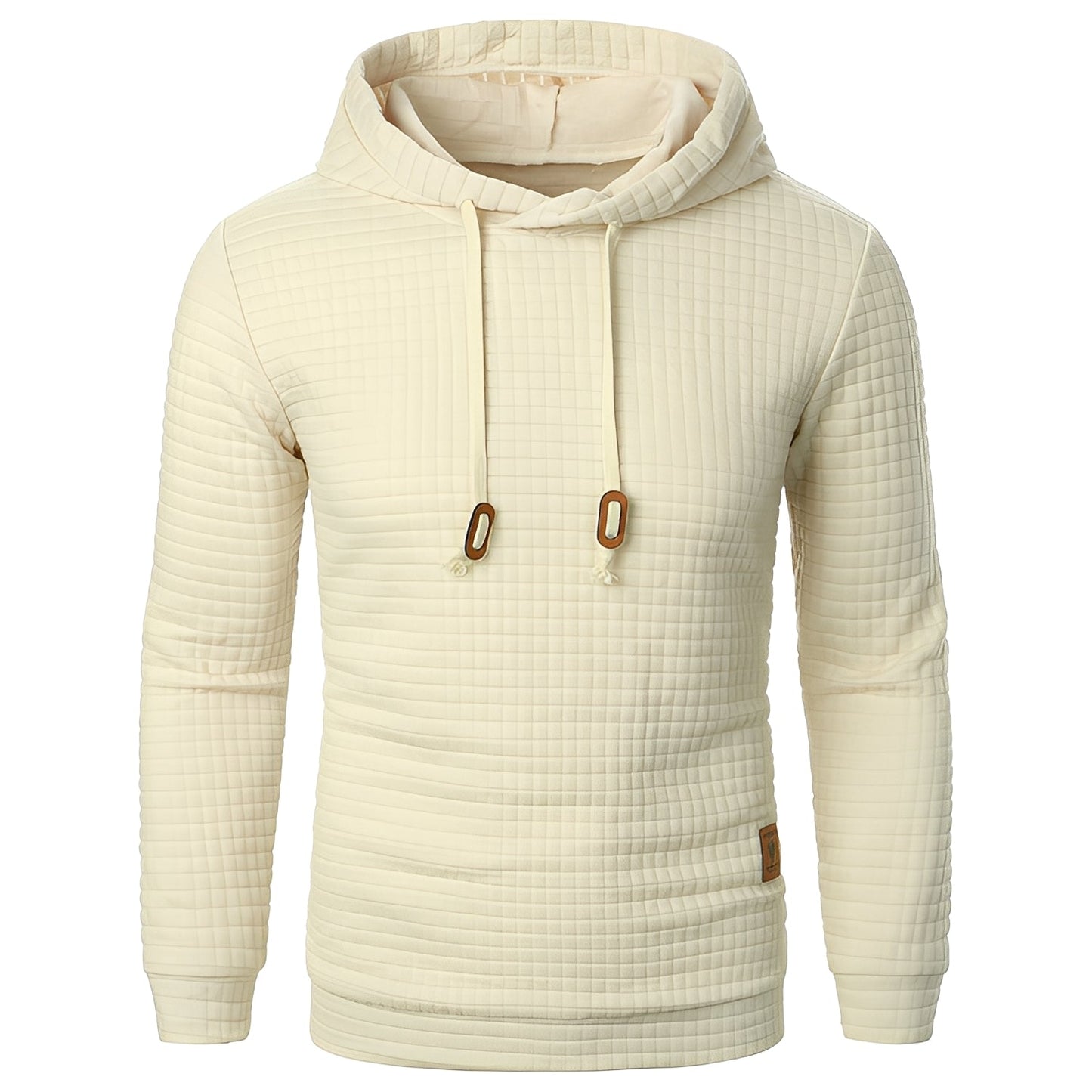 Damian - Casual, warm close-fitting hooded sweatshirt for men