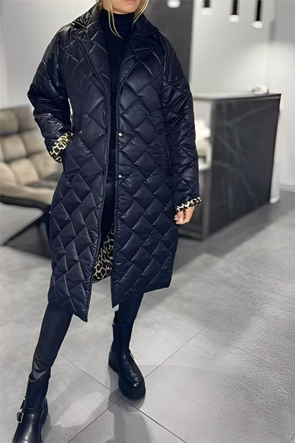 Beverly - Elegante casaco de penas solto para mulheres