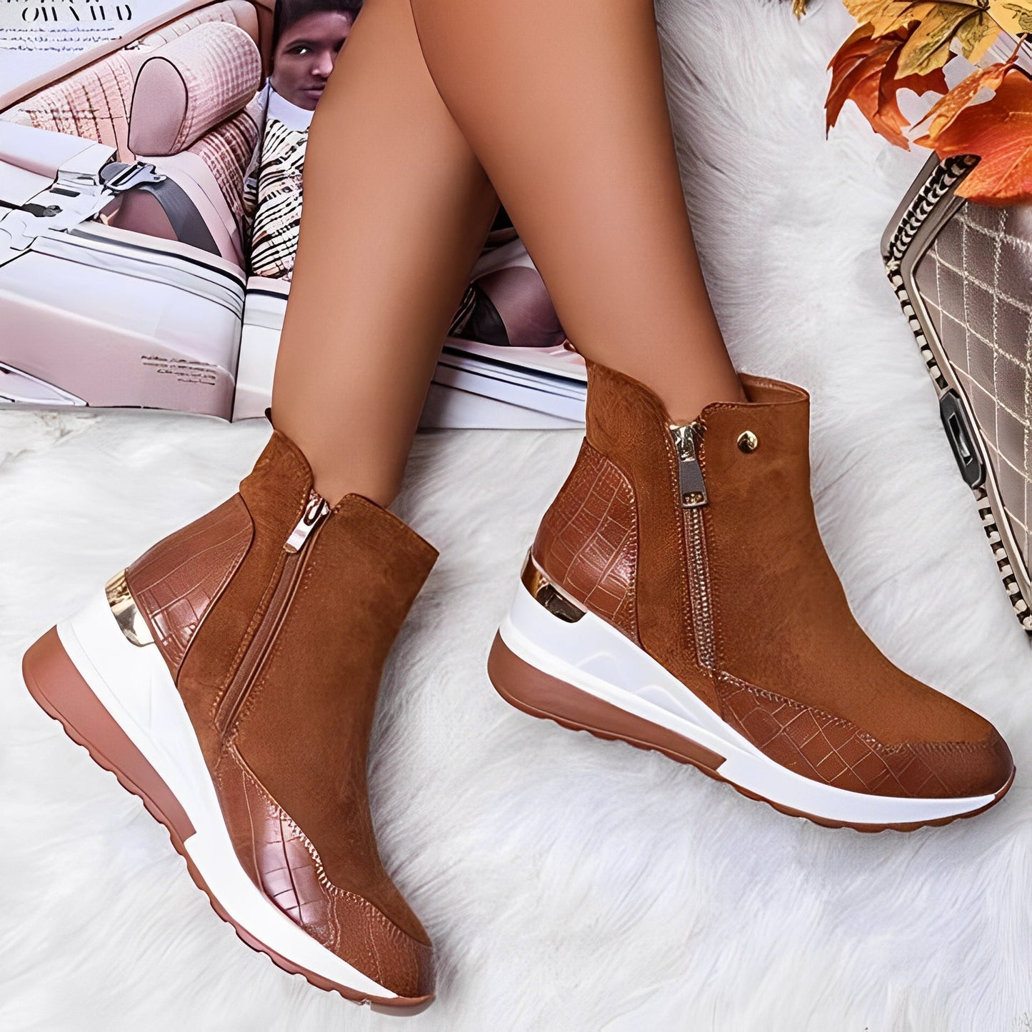 Yancy - Comfortable Everyday Boots for Women