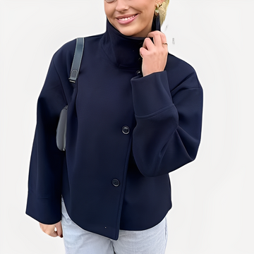 Carolyn - Casaco elegante para mulheres com fecho único
