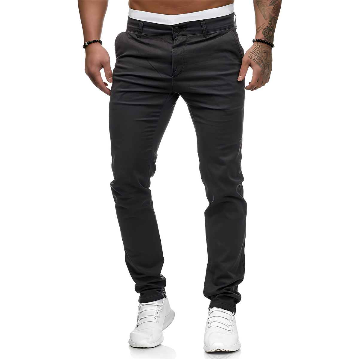 Colby - Calça confortável de corte estreito