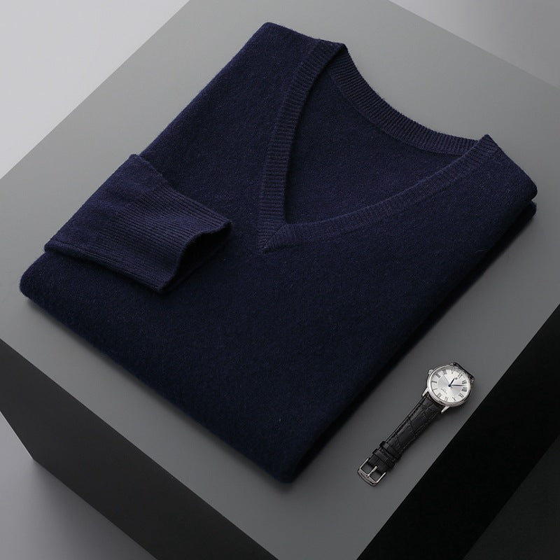 Walter - Simple Cashmere Sweater for Men