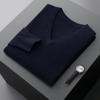 Walter - Simple Cashmere Sweater for Men
