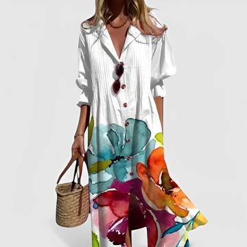 Millie - Vestido midi floral elegante