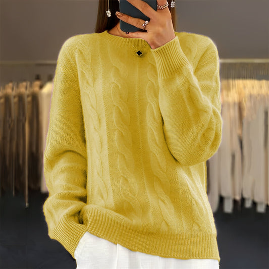 Jasmin - Elegante Camisola de Malha para Mulheres