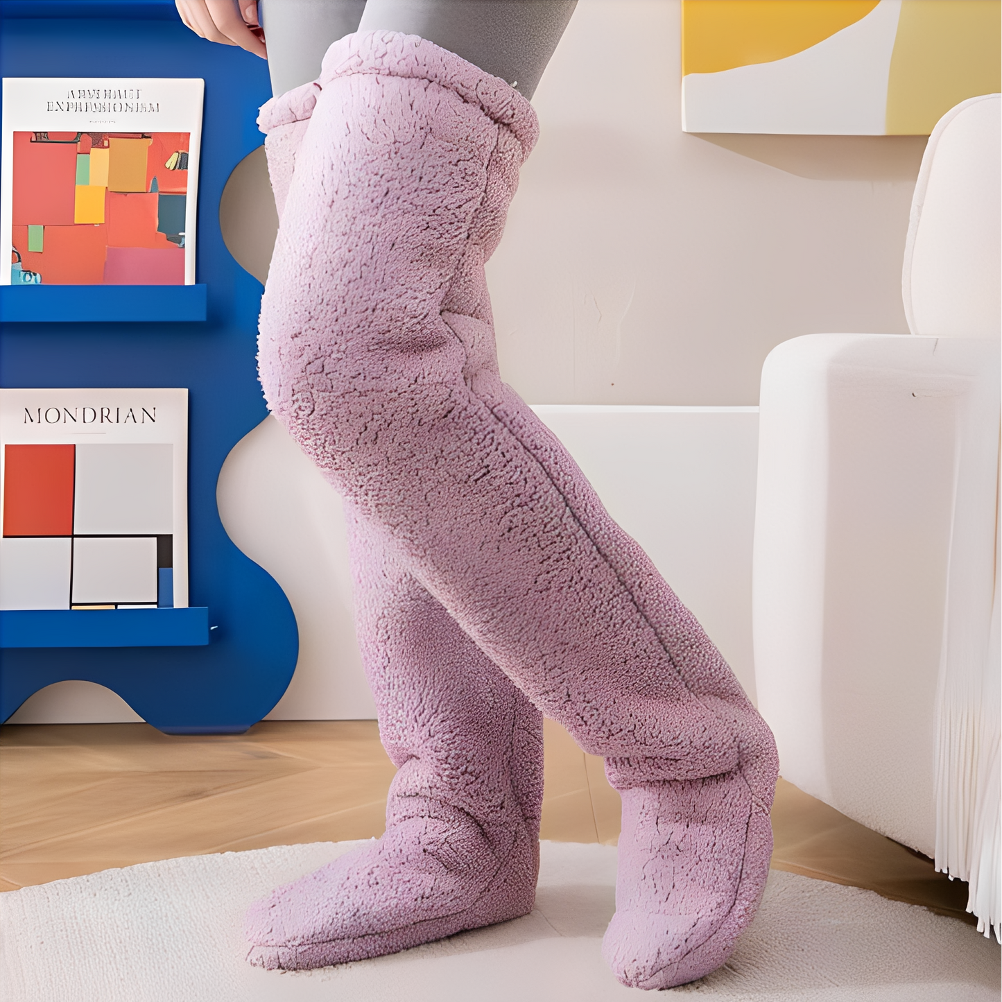 Hayden - Dicke und warme Schlafstrümpfe für Frauen