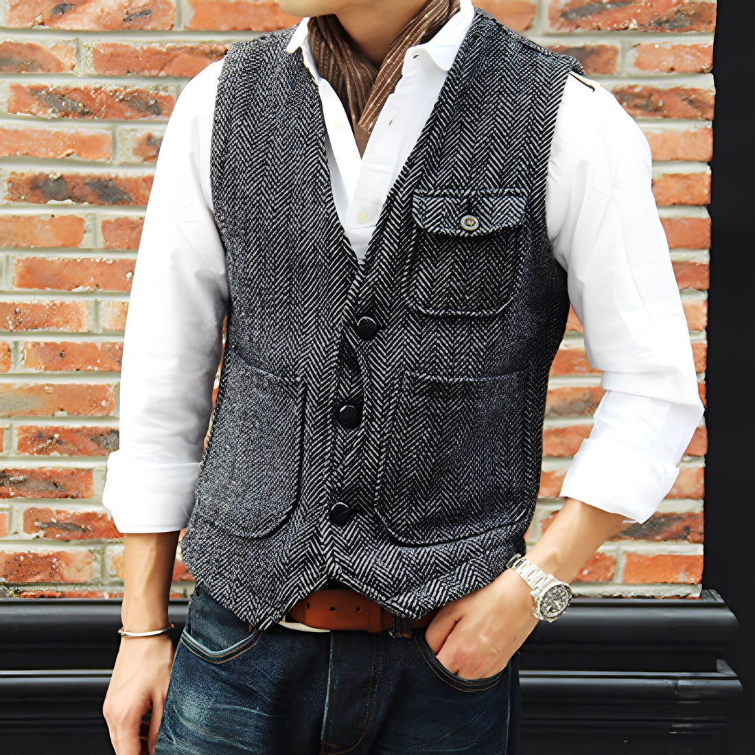 Matthew - Casaco elegante de tweed