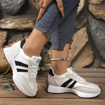 Lauren - Sapatos casuais com sola grossa para mulheres