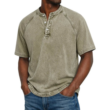 Austin - Camisa Solta Lavada