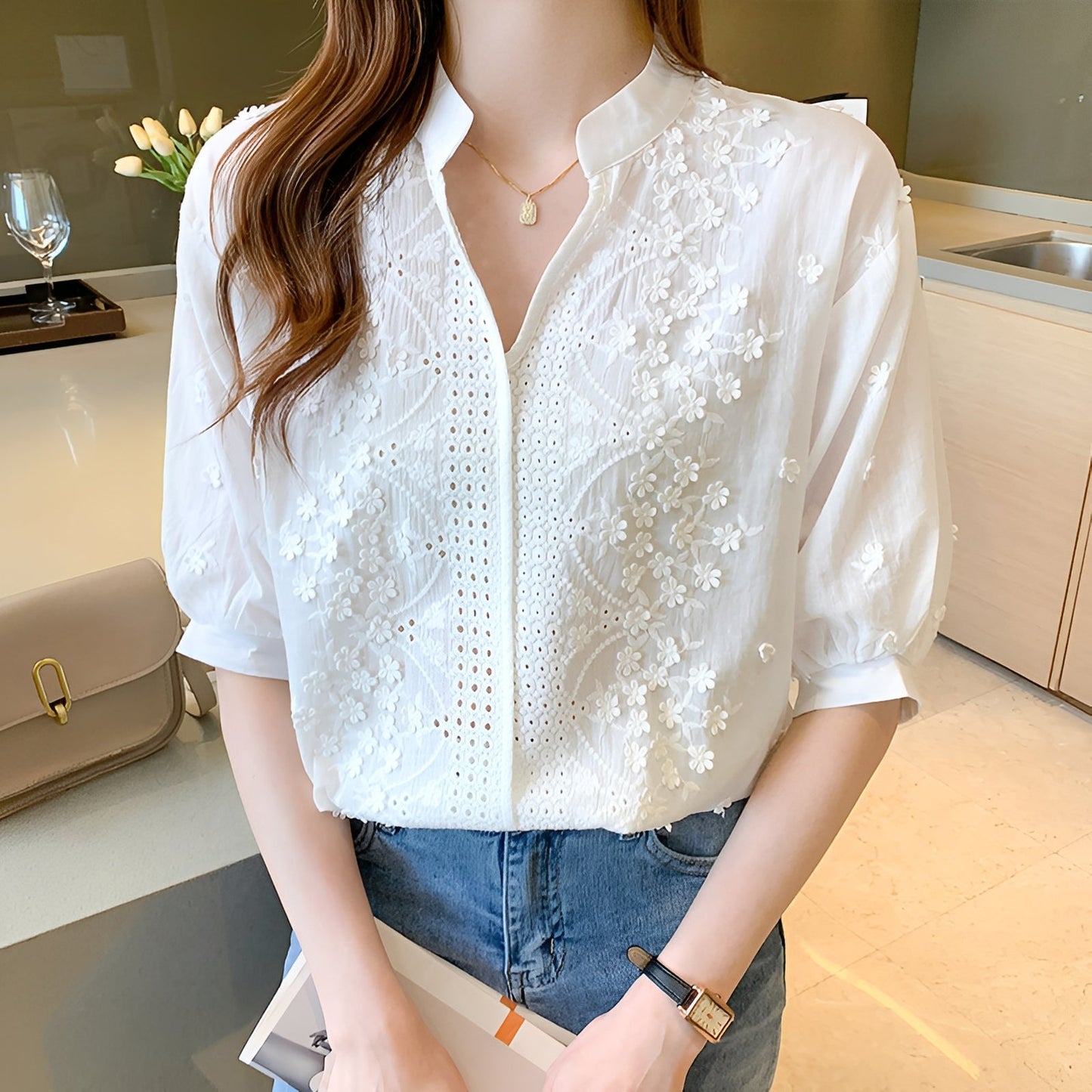 Abbigaille - Elegantes und feines Hemd für Frauen