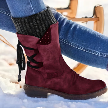 Alisonya - Botas de inverno impermeáveis para mulheres