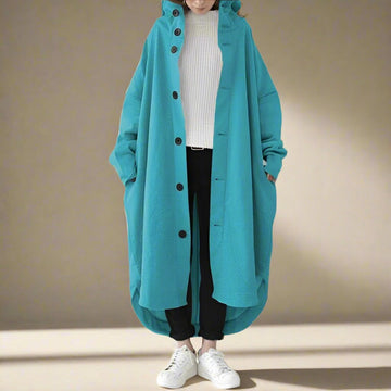 Cailyn - Trench coat longo e aconchegante