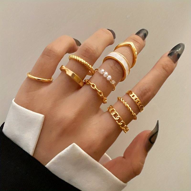 10Peças Bijuterias de Moda - Bijuterias para Misturar e Combinar