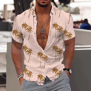 Zion – Camisa masculina leve estilo Brisa da Palmeira