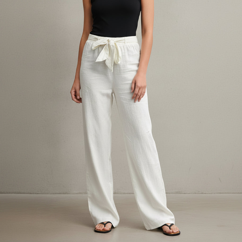 Claudine - Um pantalão de verão tendência para mulher