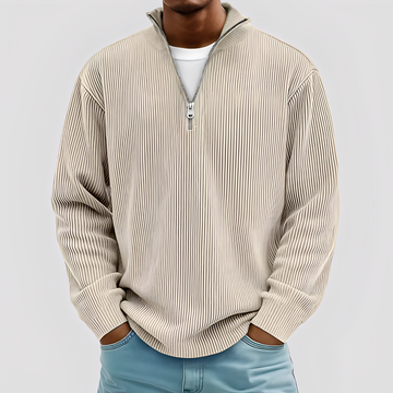 Henry - Suéter masculino moderno, confortável e quente
