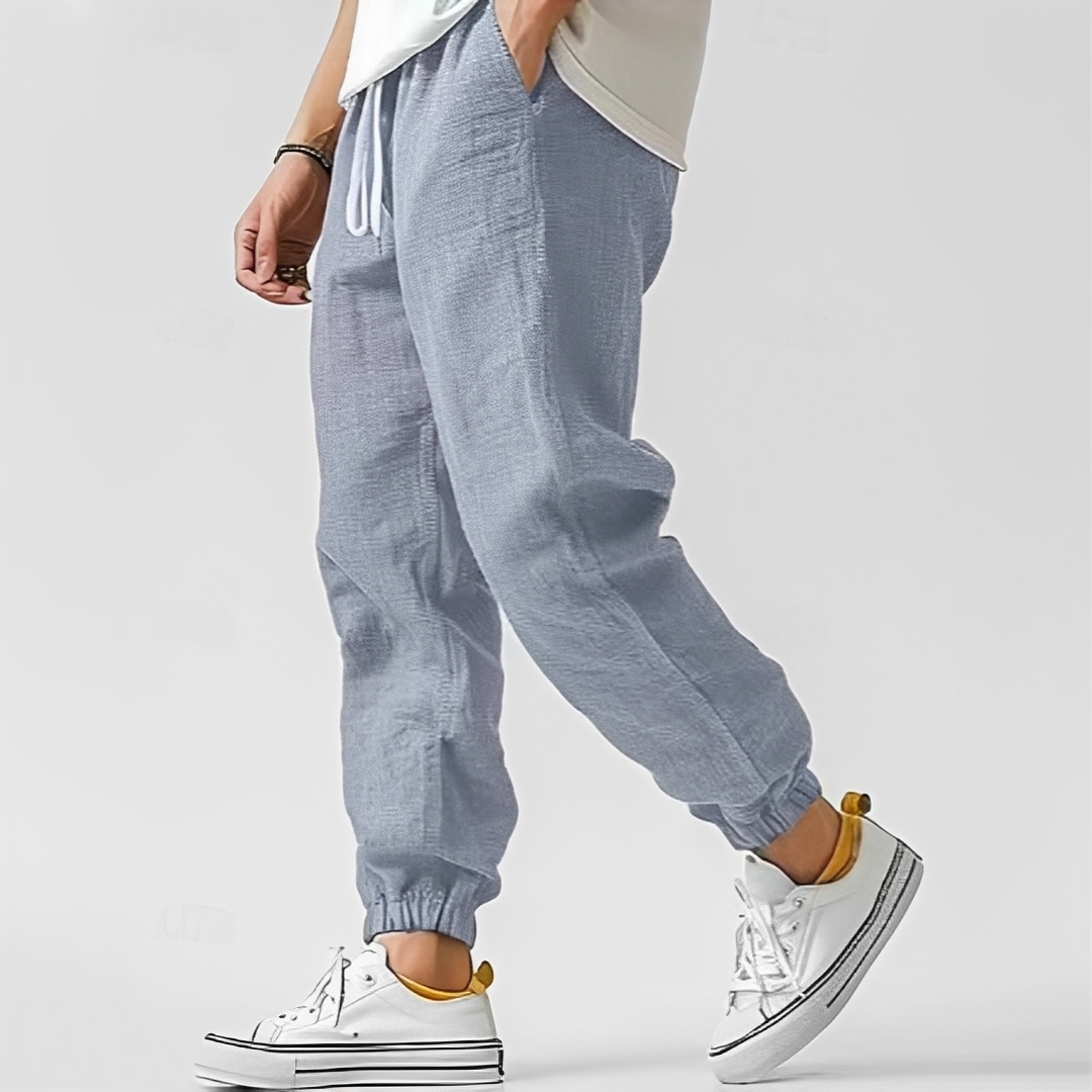 Robin - Um pantalón de verão elegante e versátil para homem