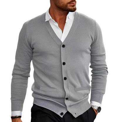 Bradley - Casual, simples Cardigan para Homens