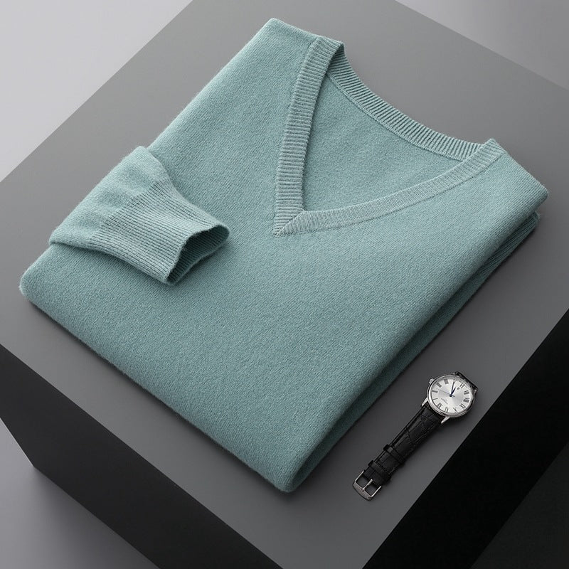 Walter - Simple Cashmere Sweater for Men