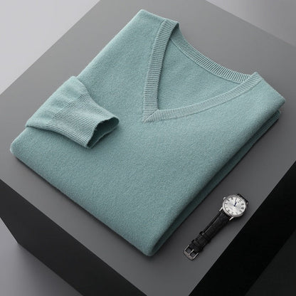 Walter - Simple Cashmere Sweater for Men