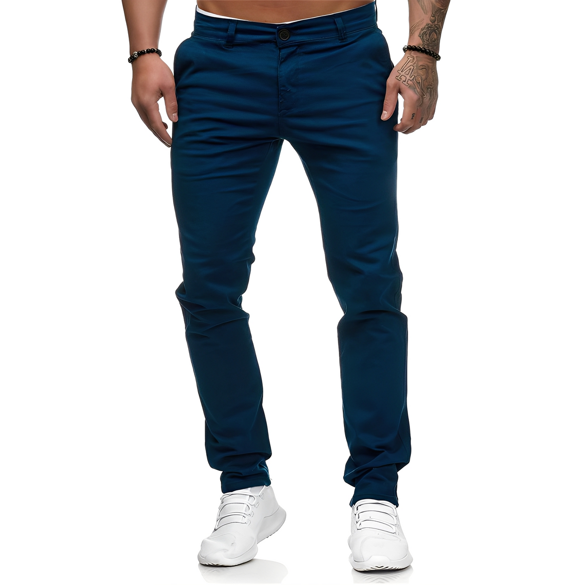 Colby - Calça confortável de corte estreito