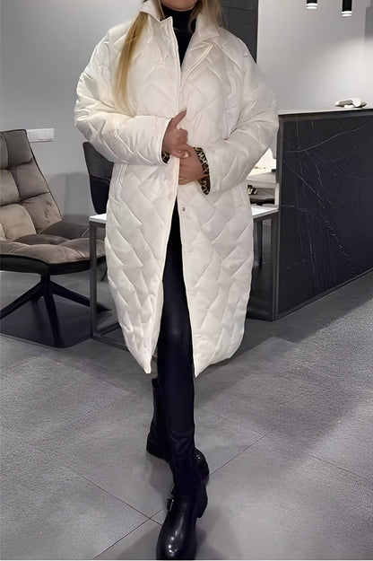 Beverly - Elegante casaco de penas solto para mulheres