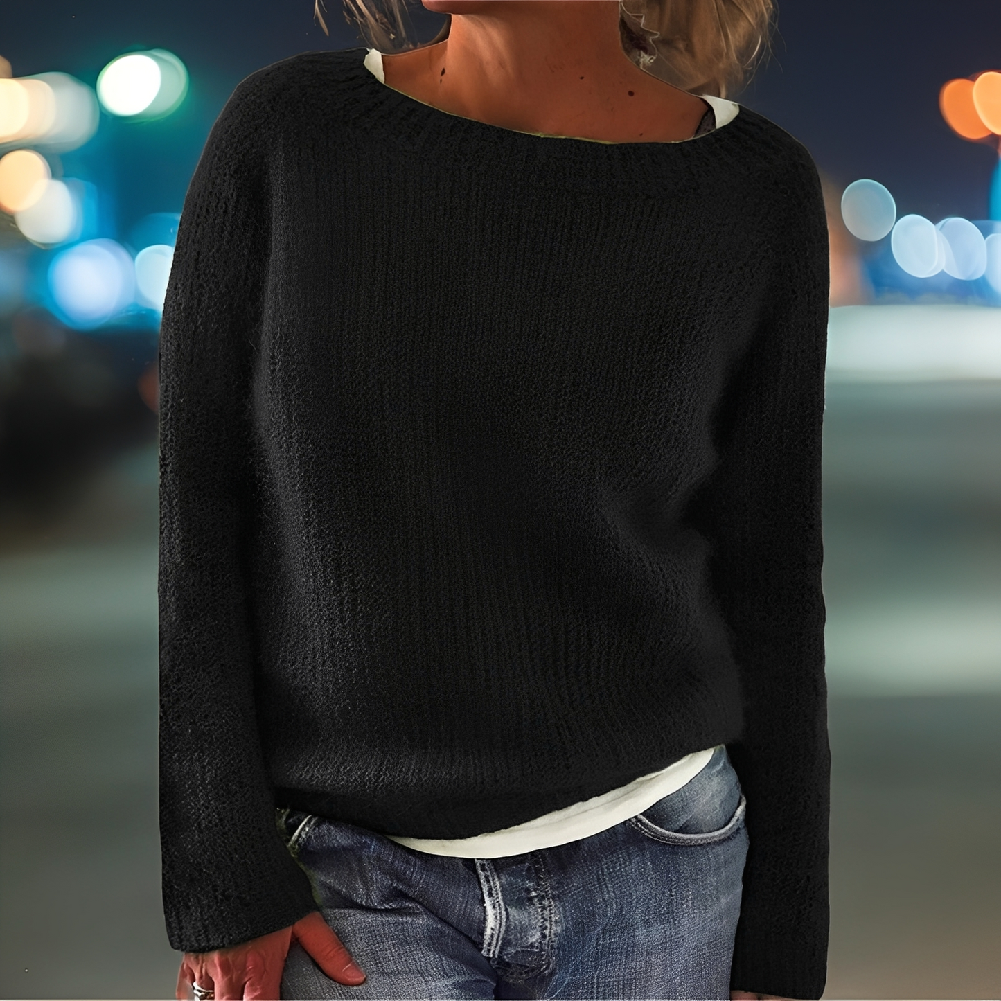 Abeeha - Loose pine coat for women