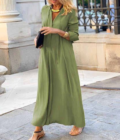 Christèle - Vestido largo e confortável para mulheres