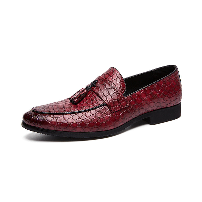 Darren - Elegant leather pointed shoes for men
