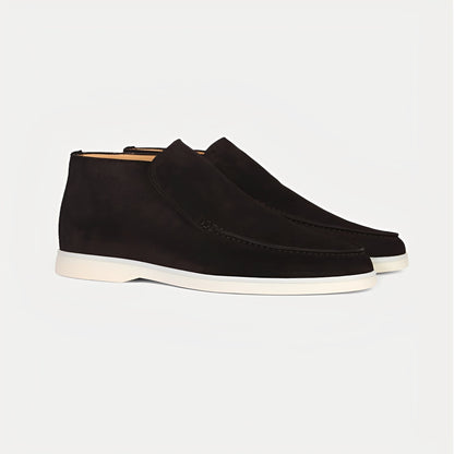 Jimmy - Elegant high-quality suede slip-on shoes for men