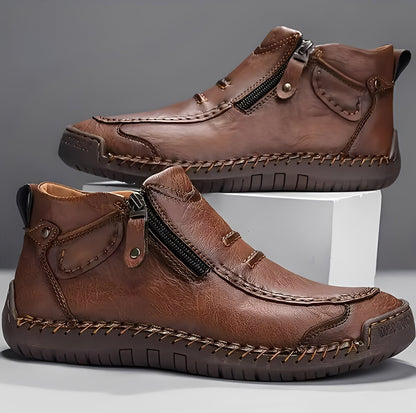 Ferdie - Sapatos de Conforto Modernos com Fecho para Homens