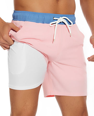 Adam – Shorts de banho para homem – roupa de praia de secagem rápida
