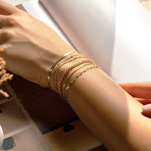 Vernetta – Conjunto de braceletes elegantes