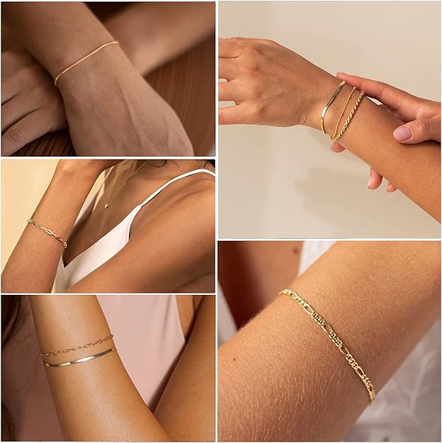 Vernetta – Conjunto de braceletes elegantes