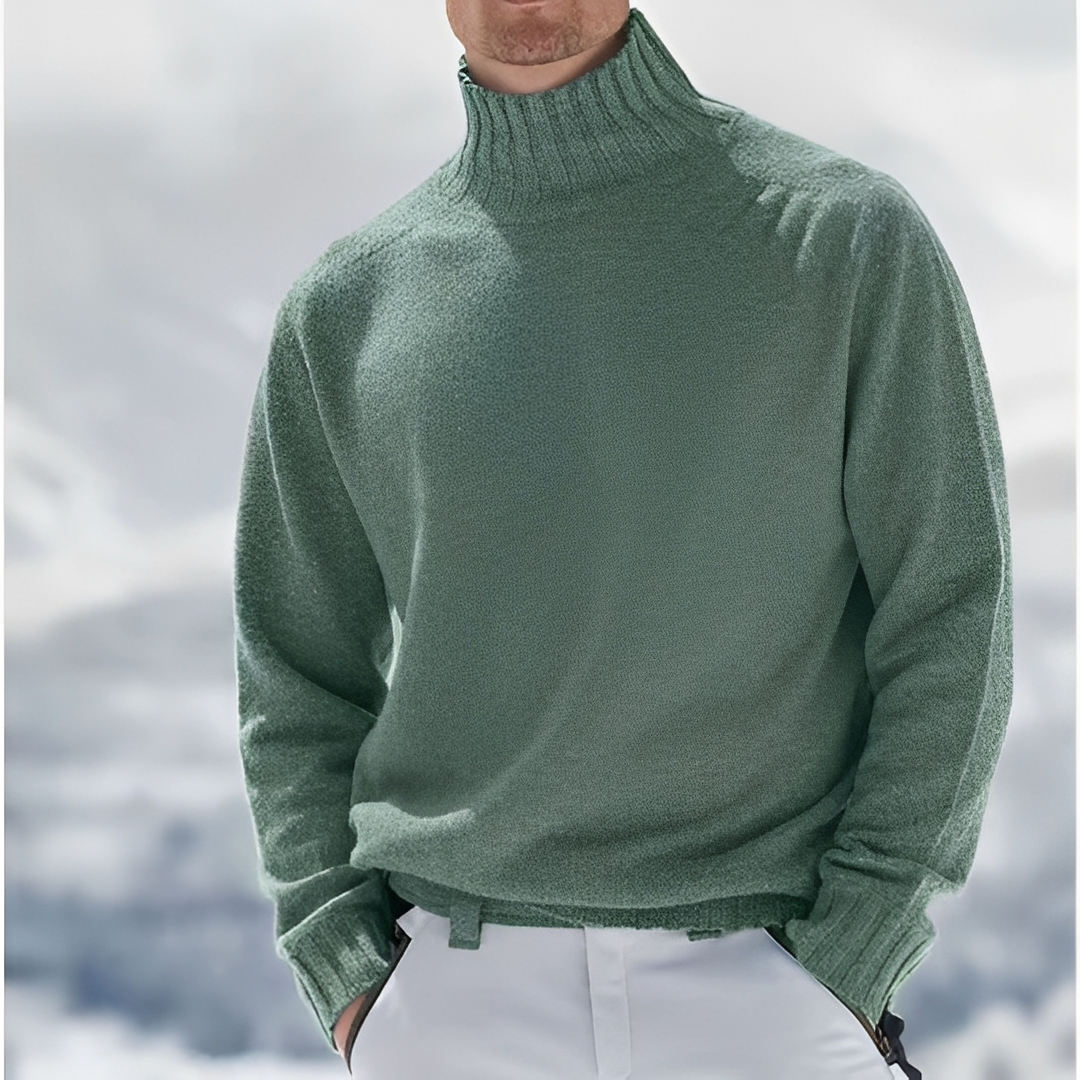 Chister - Warm high-neck sweater for man