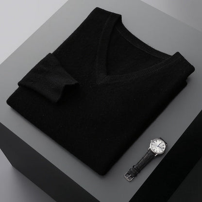 Walter - Simple Cashmere Sweater for Men