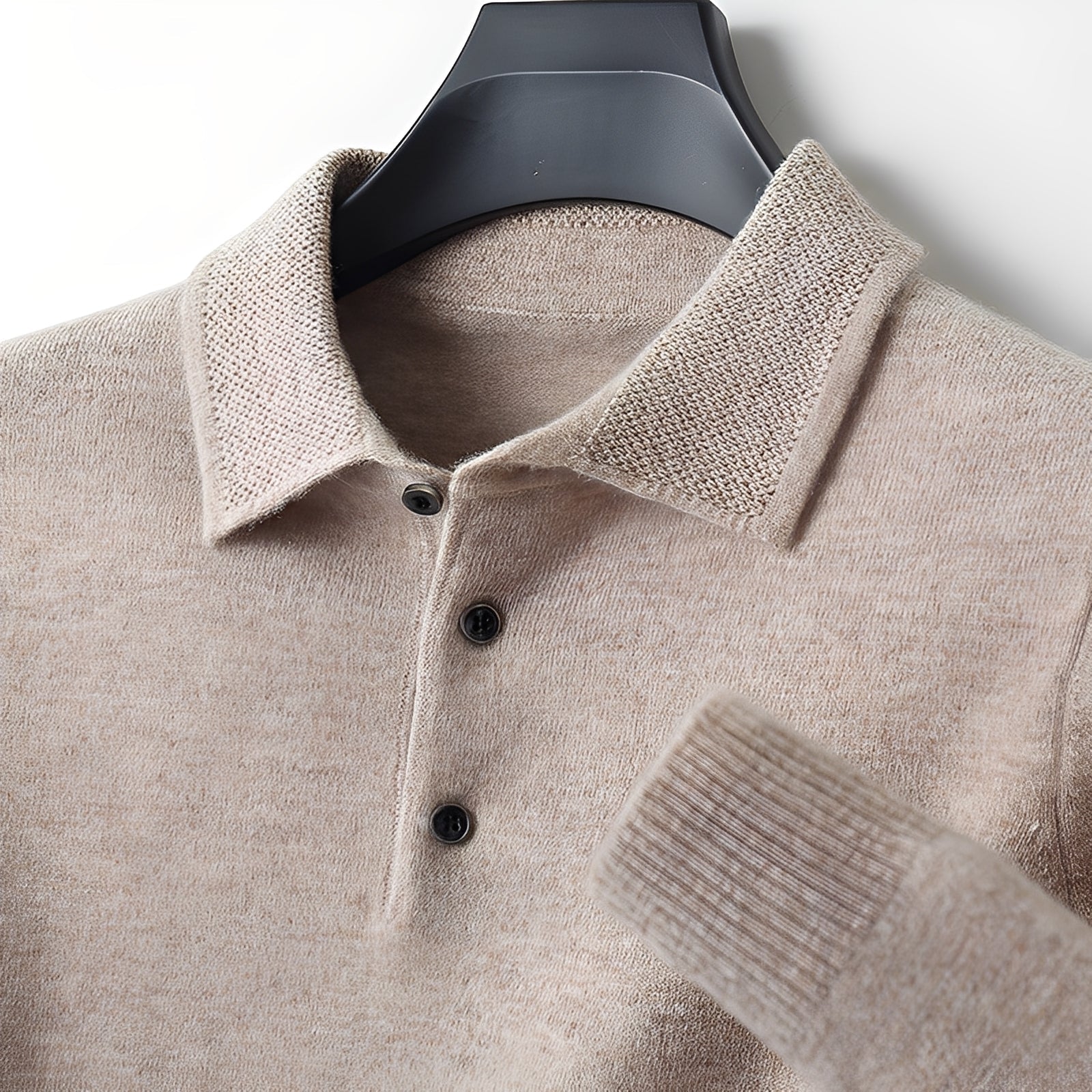 Romilly - Suéter polo estiloso para homens