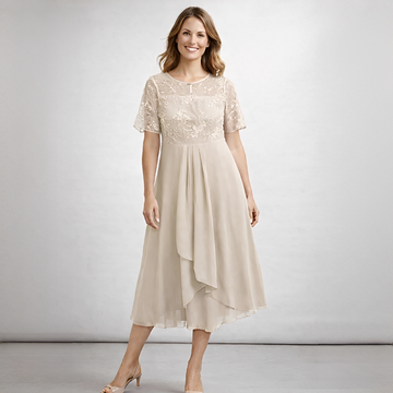 Floraine - Vestido elegante para mulher