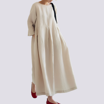 Veronica - Vestido solto com bolsos para mulheres