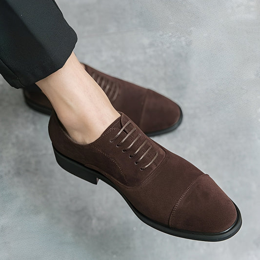 Jackson - Formal casual suede shoes for men