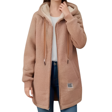 Griselda - Elegante, quente casaco com fleece para mulheres