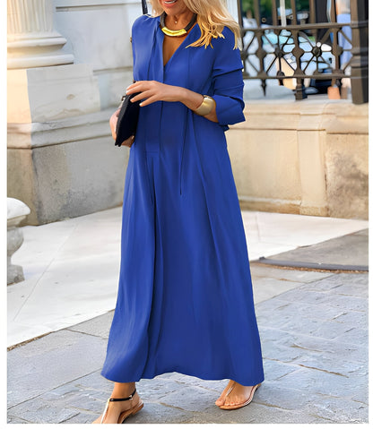 Christèle - Vestido largo e confortável para mulheres