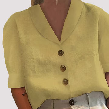 Mariyah - Blusa Estilosa com Decote em V