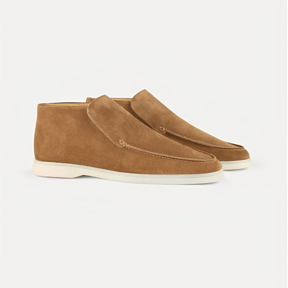 Jimmy - Elegant high-quality suede slip-on shoes for men